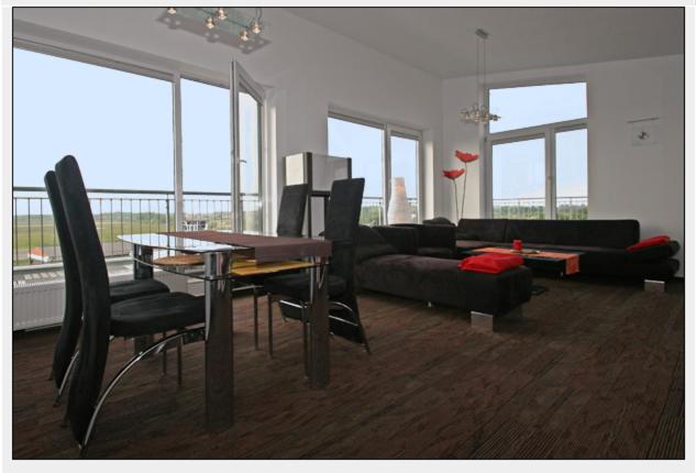 Penthouse Suite, Dünenhotel Borkum