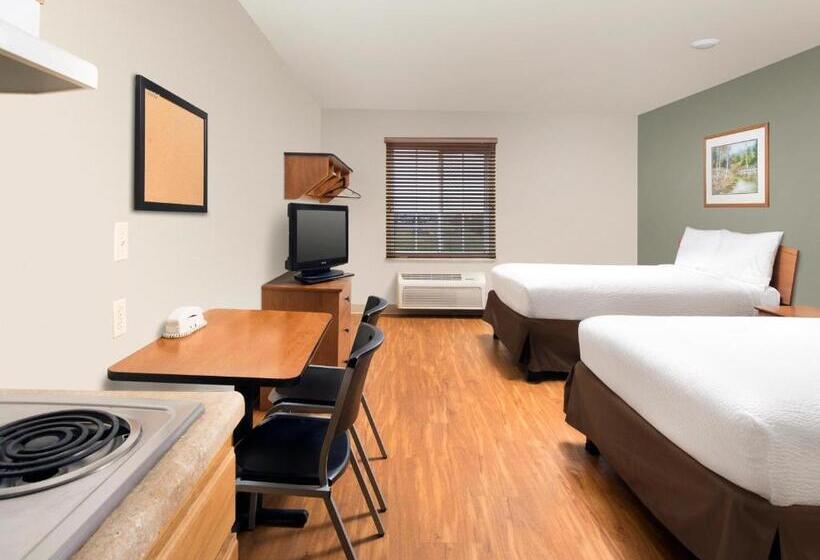 스탠다드 룸 더블 침대 2개, Woodspring Suites Wilkesbarre
