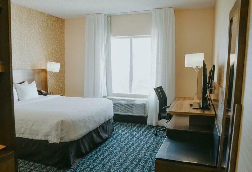 غرفة قياسية سرير كينج, Fairfield Inn & Suites By Marriott Lincoln Airport