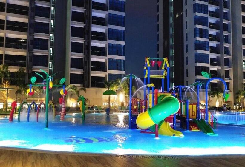 آپارتمان 1 خوابه با چشم‌انداز استخر, Thermospace Atlantis C 34 08 Melaka City