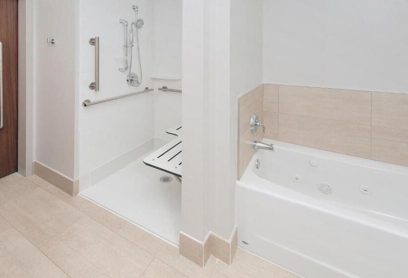 身障者適用スイートルーム, Holiday Inn Express & Suites   Sterling Heights Detroit Area, An Ihg