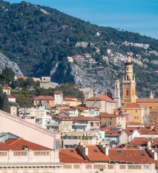 استودیو استاندارد با تراس, Résidence Hôtelière Chambord Au Coeur De Menton   Entièrement Rénovée