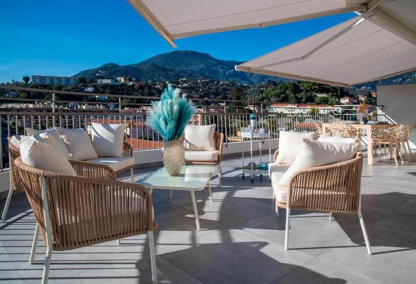 1 Bedroom Penthouse Apartment, Résidence Hôtelière Chambord Au Coeur De Menton   Entièrement Rénovée