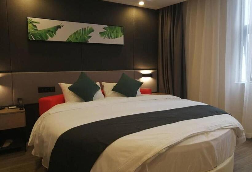 Romantic Room, Thank Inn Chain Hotel Yongzhou Dao County Binhe Road