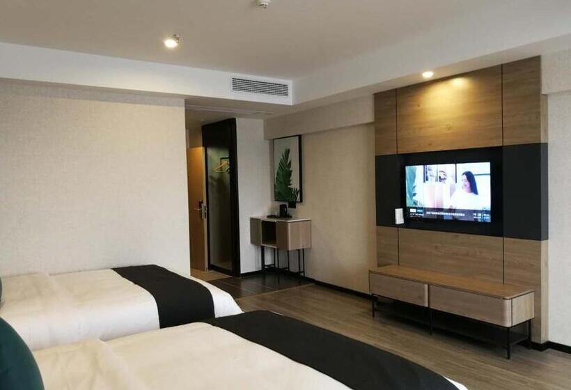 Номер Стандарт, Thank Inn Chain Hotel Yongzhou Dao County Binhe Road