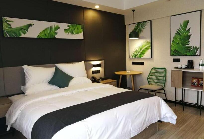 Номер Superior, Thank Inn Chain Hotel Yongzhou Dao County Binhe Road