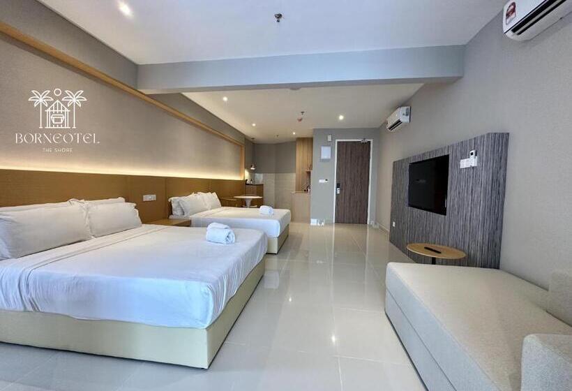 Семейный Номер Вид на Море, Borneotel The Shore Kk By Chg