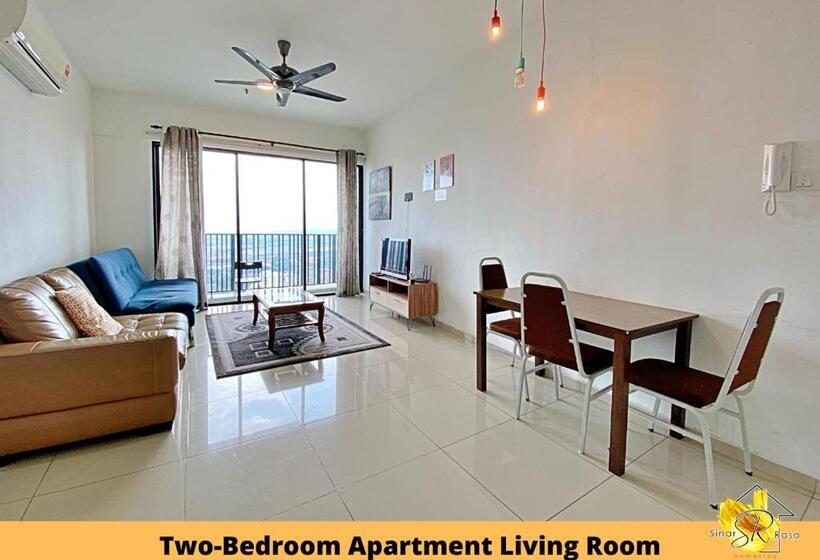 شقة غرفتين, Sinar Rasa Homestay At I Soho, I City