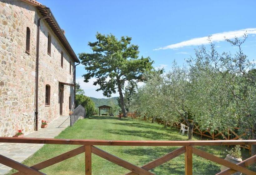 带1个卧室带花园景观的公寓, Agriturismo La Provenca