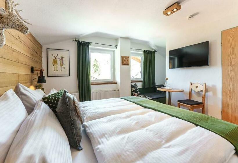 클래식 룸, Das Halali   Dein Kleines Hotel An Der Zugspitze