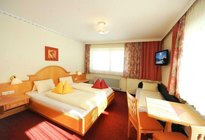 四人标准间, Ski In Ski Out Hotel Unterellmau