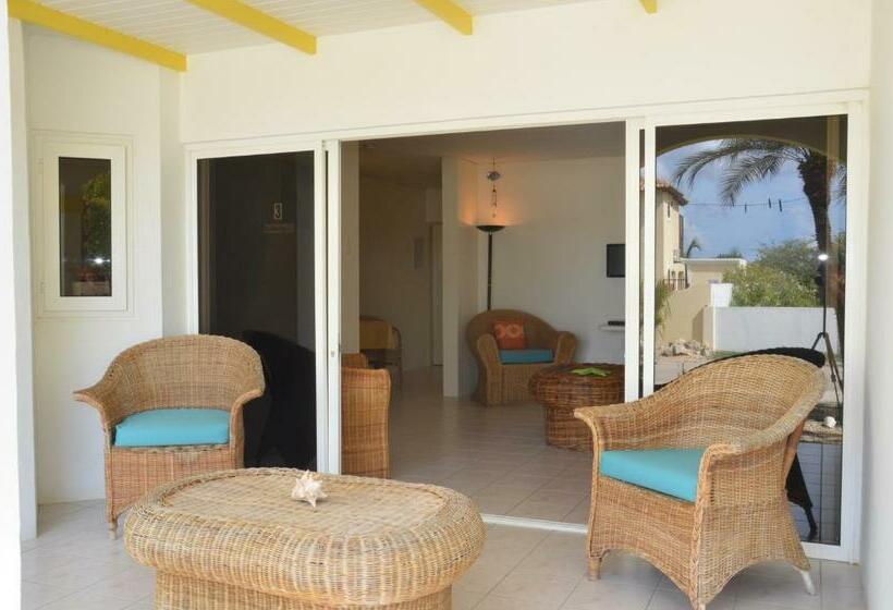 آپارتمان 1 خوابه با چشم‌انداز باغ, Diver's Paradise Bonaire