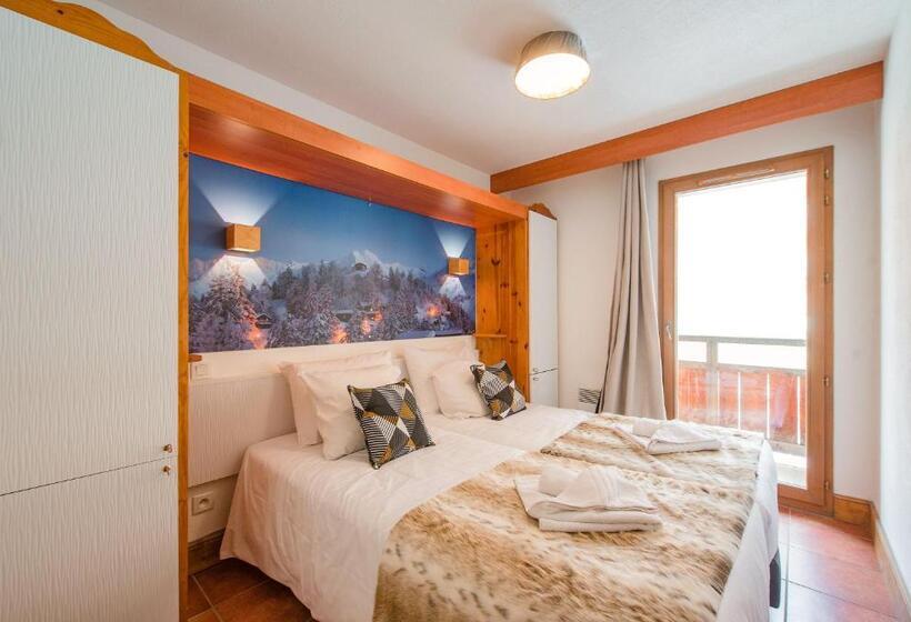 3 Bedroom Premium Apartment, Residence Club Mmv Le Hameau Des Airelles