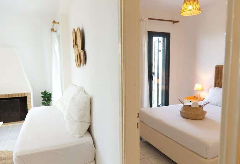 Апартаменты 1 Спальня Вид на Море, Koukounari Apartments
