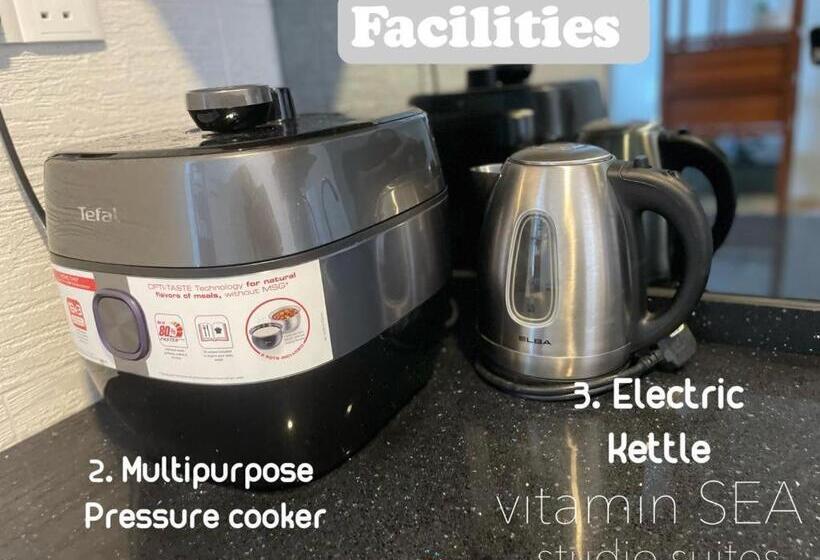 Апартаменты 1 Спальня Вид на Море, Vitamin Sea Timurbay Residence