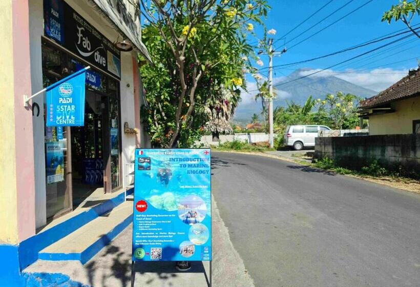 Кровать в Общей Комнате, Bali Fab Dive Center