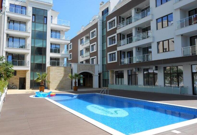 Апартаменты 1 Спальня Вид на Море, Apart Hotel Stamopolu Lux с изглед към морето
