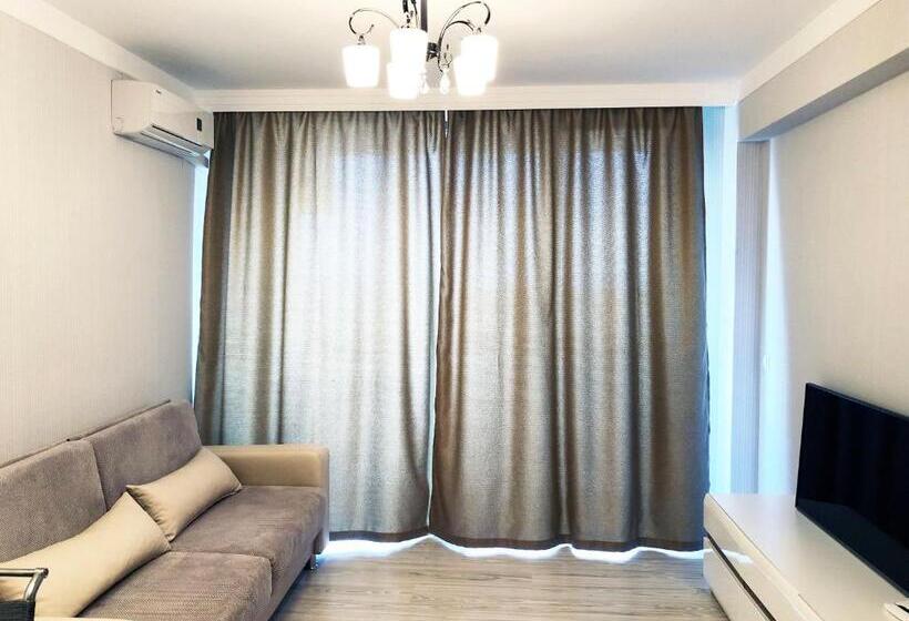 침실 1개 바다 전망 아파트, Apart Hotel Stamopolu Lux с изглед към морето