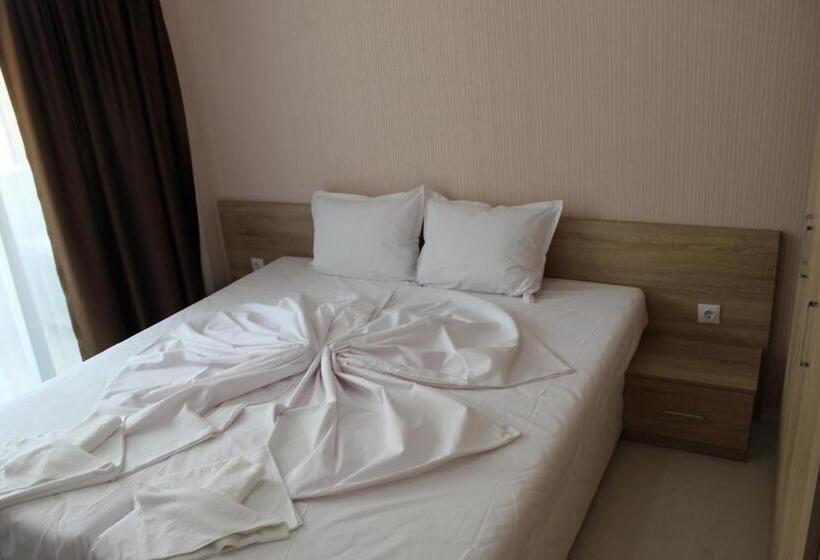 침실 2개 아파트, Apart Hotel Stamopolu Lux с изглед към морето