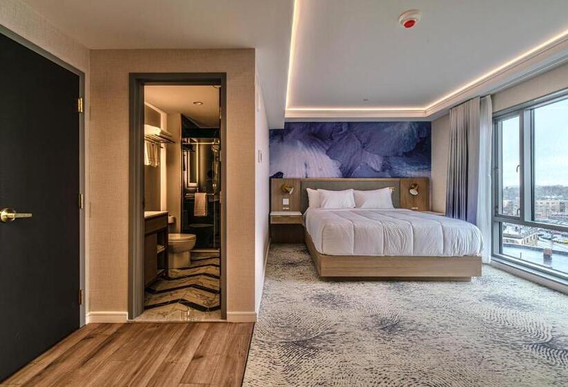 キングサイズベッドのデラックスルーム, Iris Hotel Boston