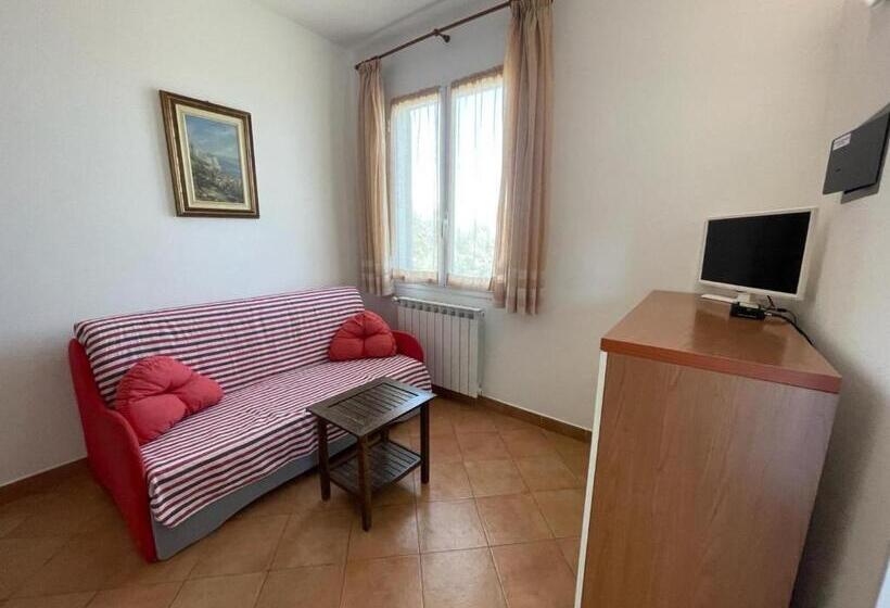 آپارتمان 1 خوابه با چشم‌انداز دریا, Agriturismo La Realidad