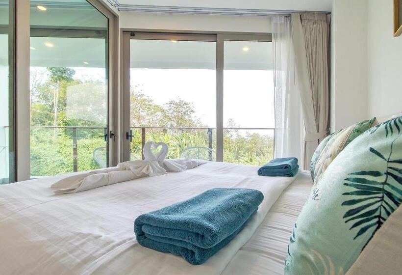 استودیوی استاندارد با چشم‌انداز دریا, Amazing Seaview 1br Codo @ Kamala Becach