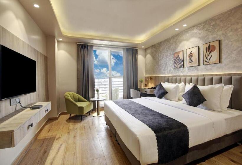 Habitació Deluxe amb Balcó, Saltstayz Sage   Near Golf Course Road