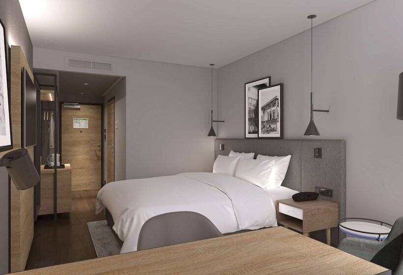 Interiört Standardrum, Radisson Hotel Graz