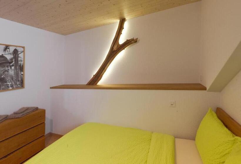 اتاق استاندارد با سرویس بهداشتی مشترک, Bärghuis Jochpass   Alpine Hideaway   2222müm