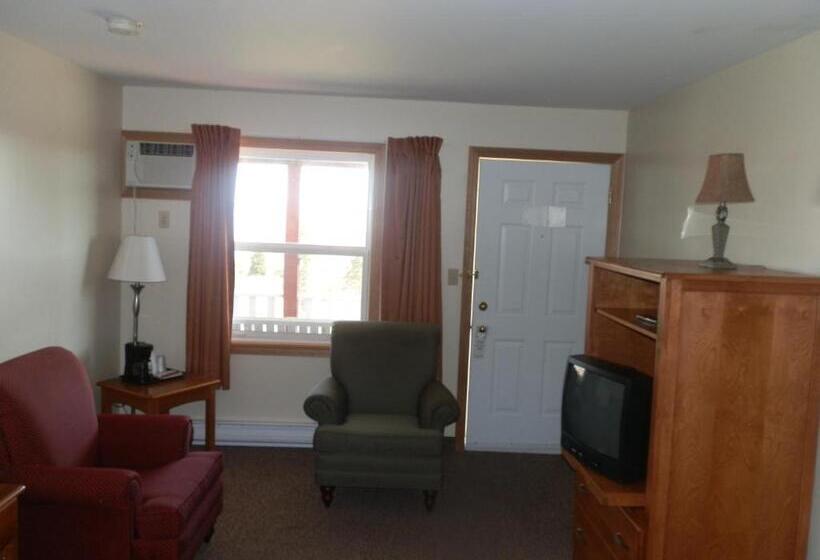 带海景的标准房, Hopewell Rocks Motel & Country Inn