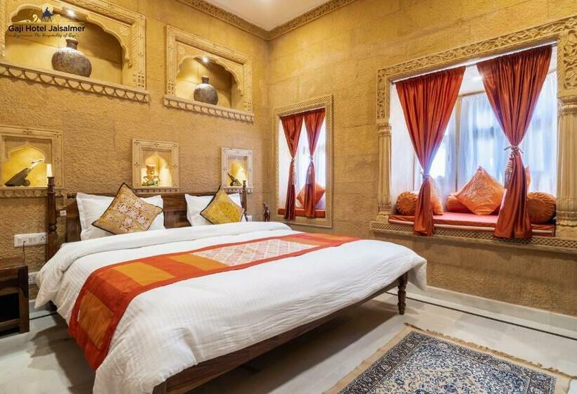 带大床的高级房间, Gaji Hotel Jaisalmer