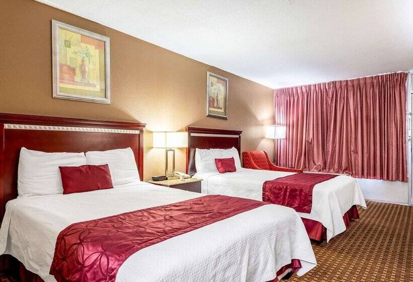 غرفه قياسيه سريرين مزدوجين, Rodeway Inn