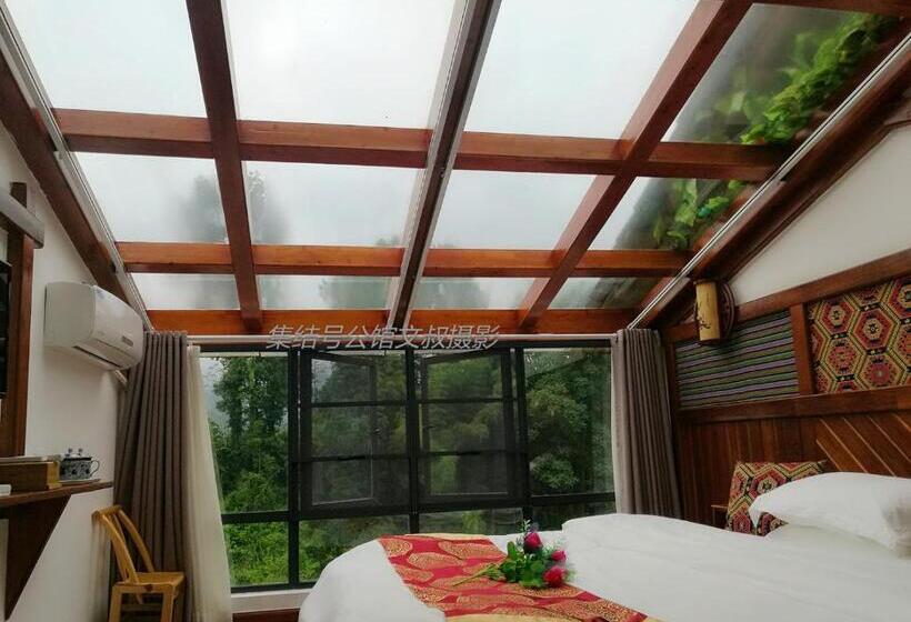 اتاق استاندارد با تخت بزرگ, Zhangjiajie Jijiehao Inn