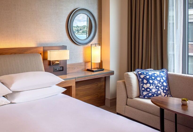 Номер Стандарт Двуспальная Кровать Вид на Парк, Hyatt Regency Lake Washington At Seattle S Southport