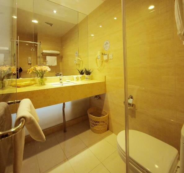 비즈니스룸, Greentree Inn Shanghai West Huaxia Road Metro Station Express