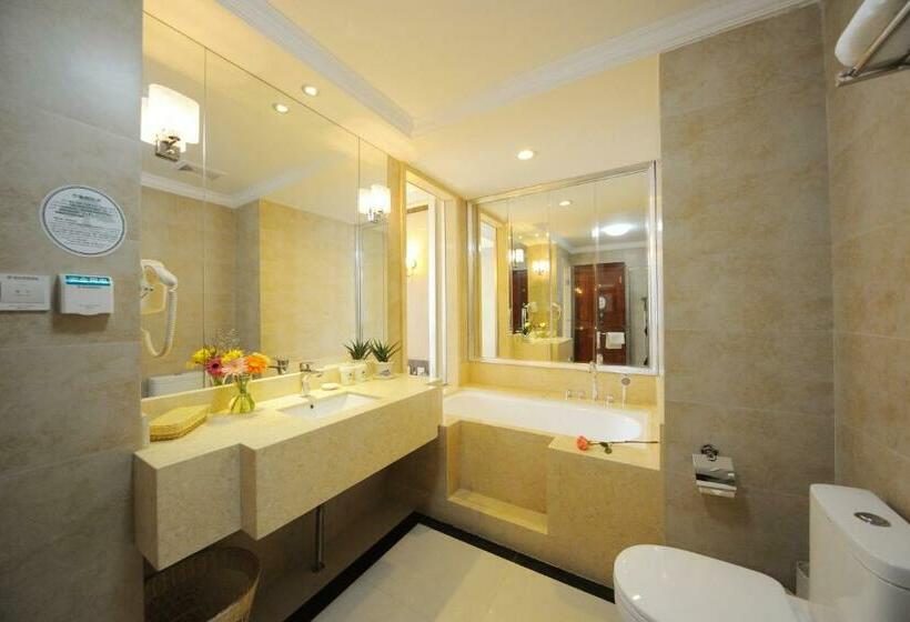 디럭스 룸, Greentree Inn Shanghai West Huaxia Road Metro Station Express