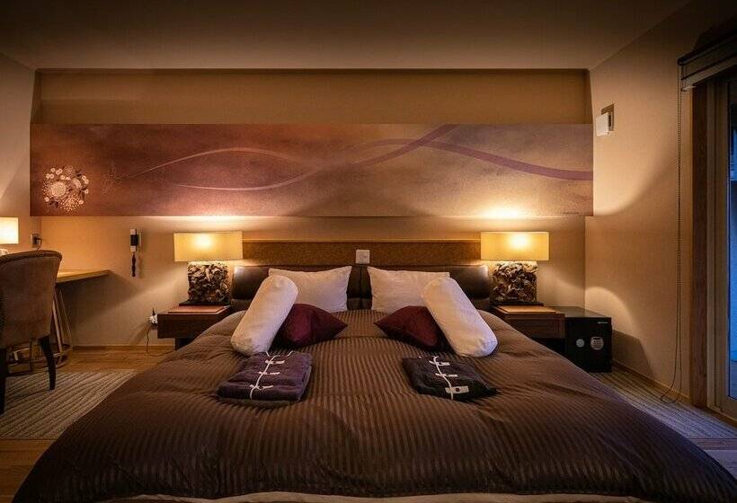 빌라 침실 1개, Yufuin Luxury Villa  Zakuro