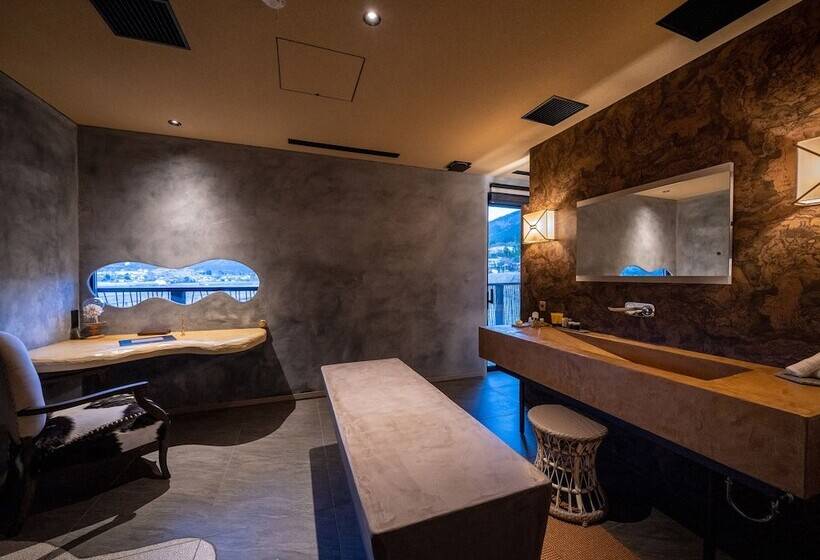 빌라 침실 1개, Yufuin Luxury Villa  Zakuro