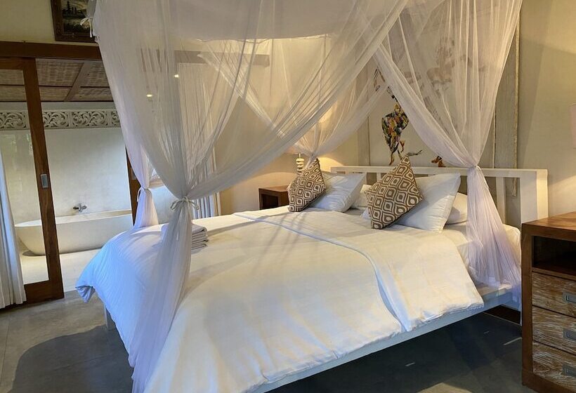 Номер Deluxe Вид на Сад, Sawah Indah Villa