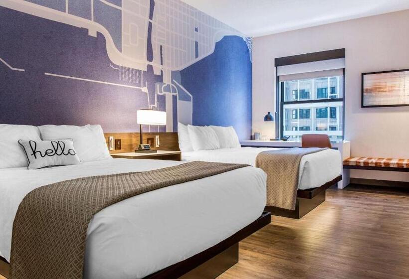 Номер Стандарт, Cambria Hotel Chicago Loop   Theatre District