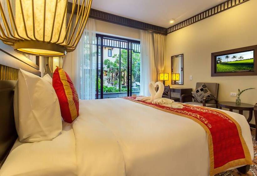 اتاق لوکس با چشم‌انداز باغ, Hoi An Field Boutique Resort & Spa