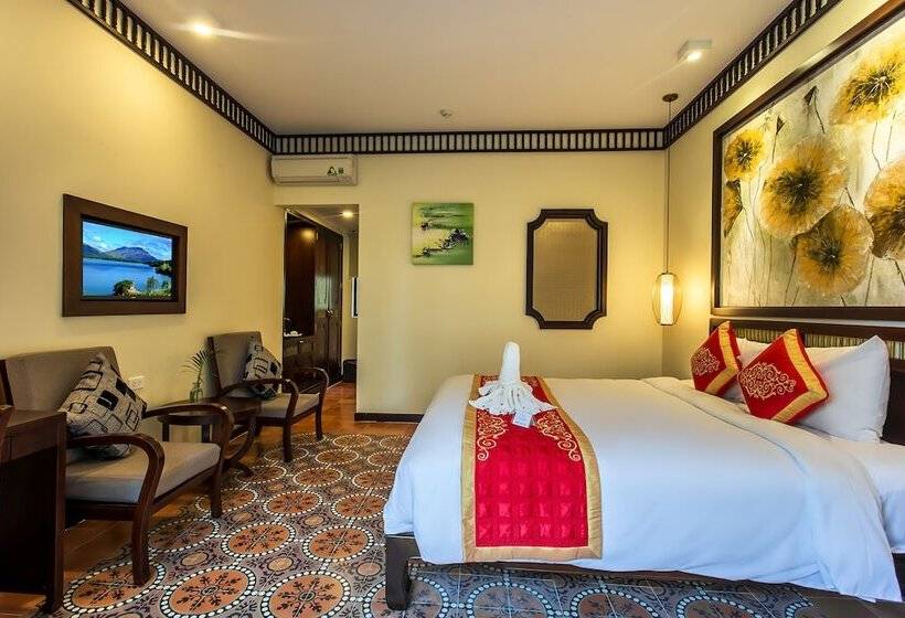 اتاق لوکس با چشم‌انداز باغ, Hoi An Field Boutique Resort & Spa