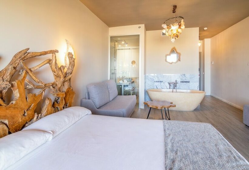带海景的标准房, Tarifa Lances By Qhotels