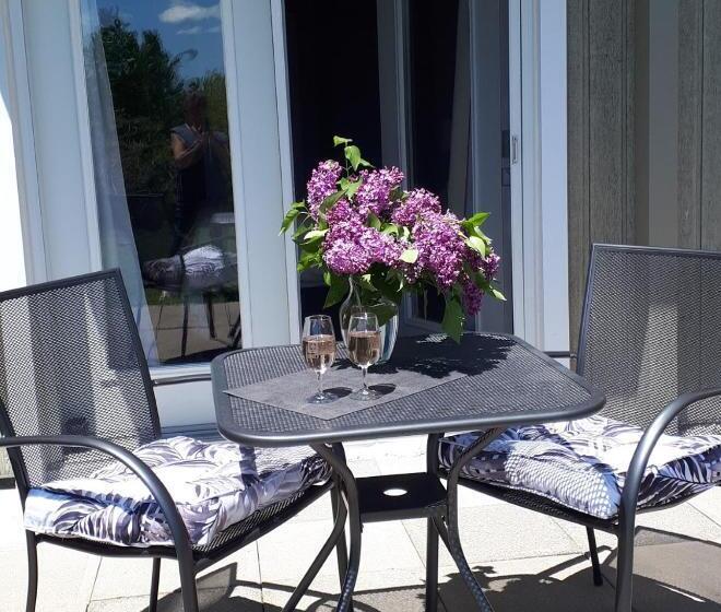 Standard-huone Puutarhanäkymä, Auberge Aux Deux Pères