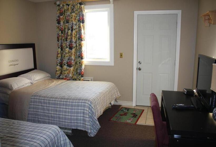 带2个双人床的标准工作室, Kent Motel