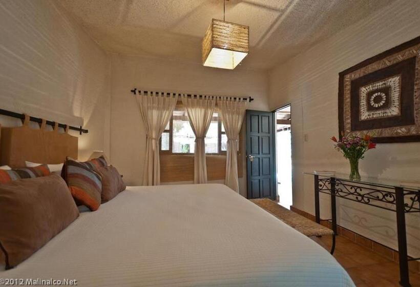 キングサイズベッドのスタンダードルーム, Boutique Casa De Campo Malinalco