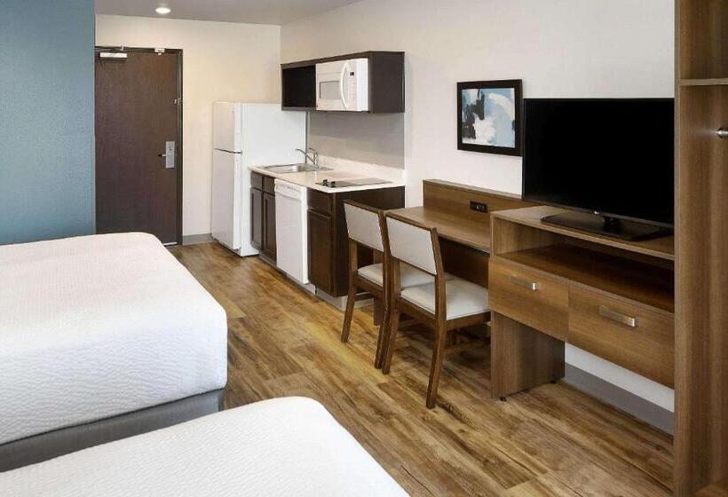 Номер Стандарт 2 Двуспальные Кровати, Woodspring Suites Houston Iah Airport