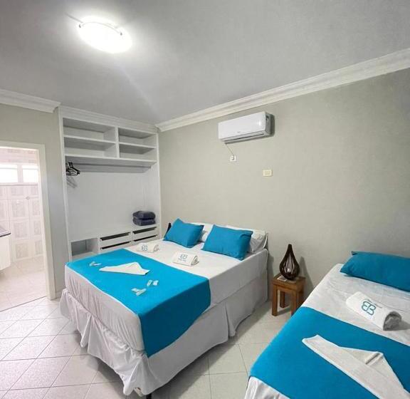 스탠다드 트리플 룸, Bene Beach   Pousada Guarujá