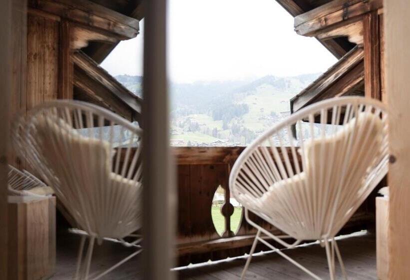 Номер Стандарт с Балконом, Cortesi S Lenk Lodge, Boutiques Appartements
