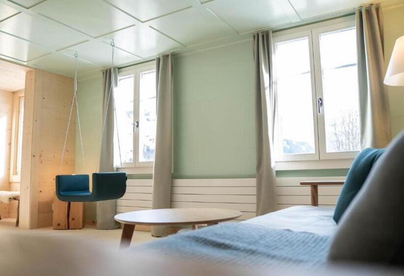 Апартаменты 1 Спальня с Видом, Cortesi S Lenk Lodge, Boutiques Appartements